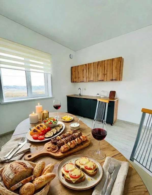 Комфортный дом с видом на холмы