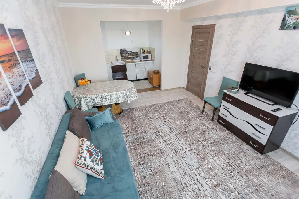 Светлая квартира рядом с парком Горького