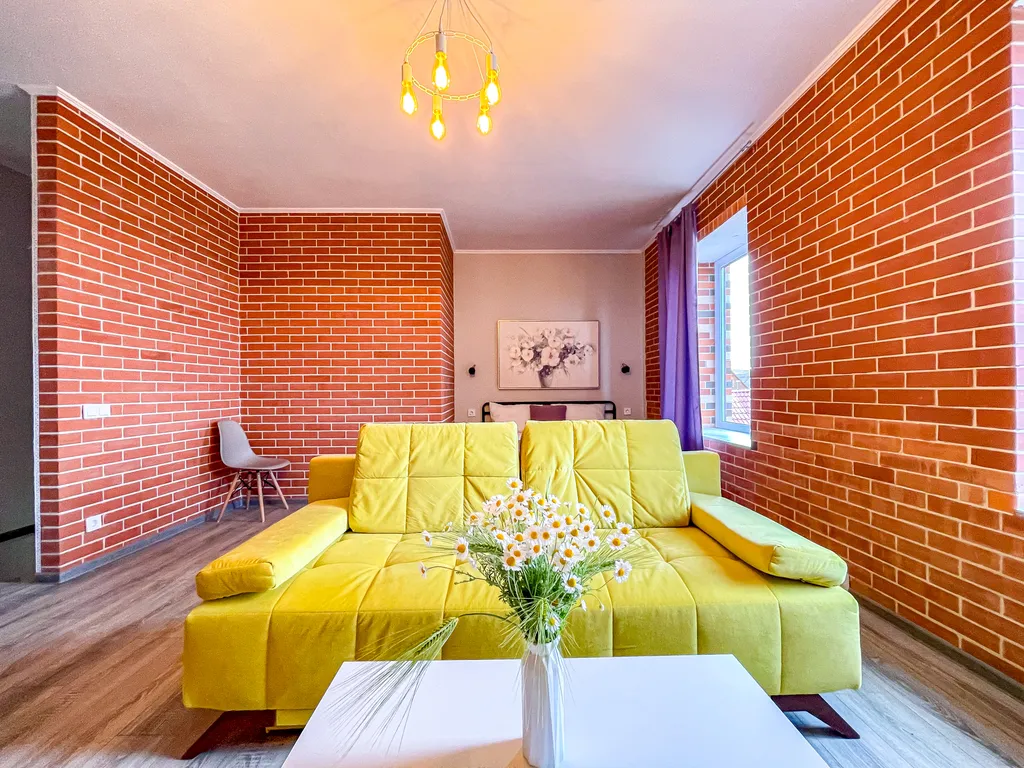 Большие апартаменты с кухней и стиральной машиной на берегу моря