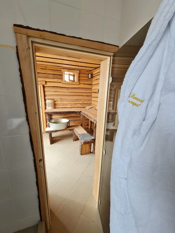 Уникальное панорамное шале с баней прямо на берегу водохранилища