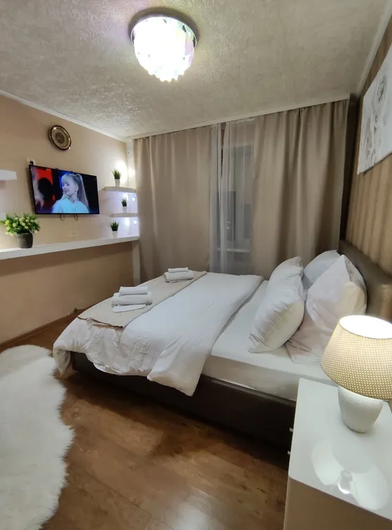 3-комнатная квартира в центре с видом на реку — аренда посуточно в Камышин