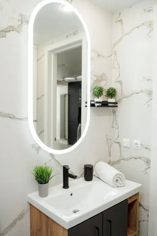 Чистая квартира с современным ремонтом