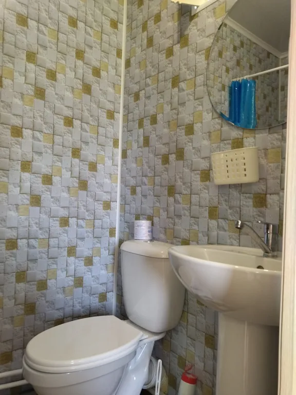 Студия с кухней и кондиционером,свой дворик с беседкой