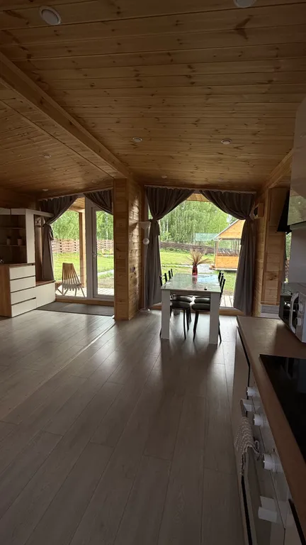 Шале с баней на дровах