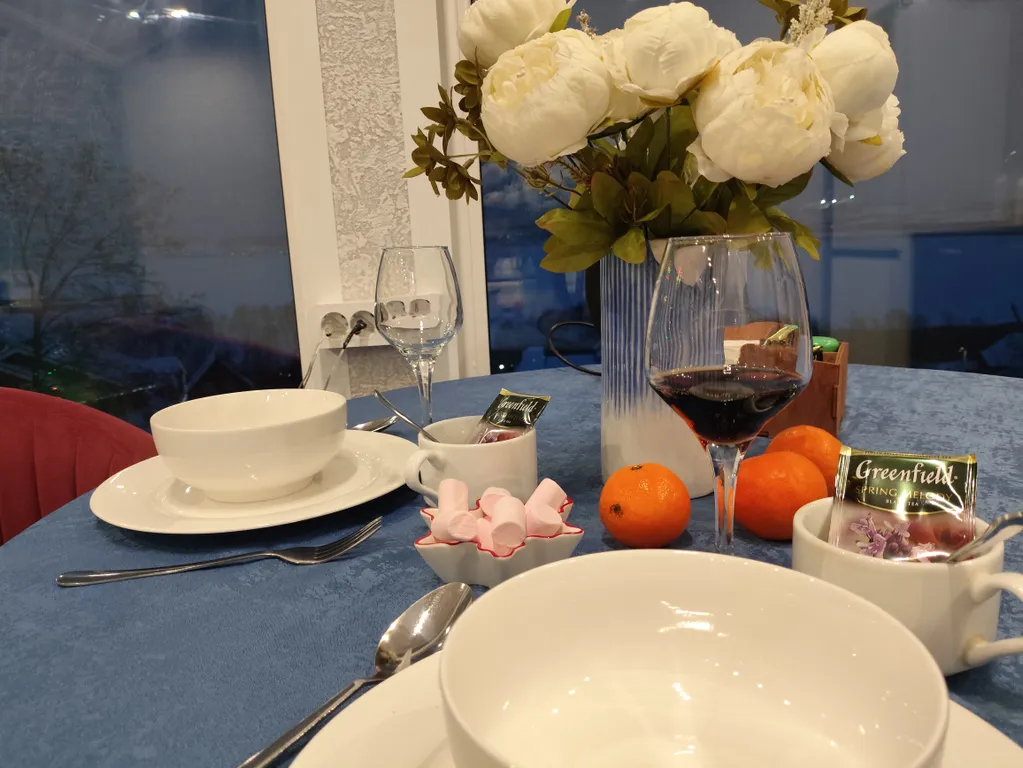 Дом с панорамным видом на реку и горнолыжку в 30 минутах от Казани