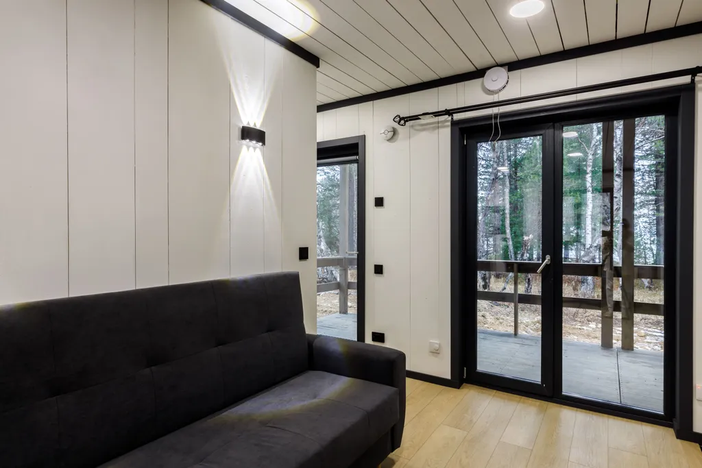 Уютный трехмодульный дом Баргузин с видом на Байкал