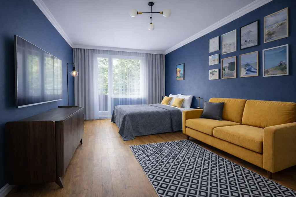 Квартира Чудесная квартира в центре Калининграда с видом на Верхнее озеро — Калининград