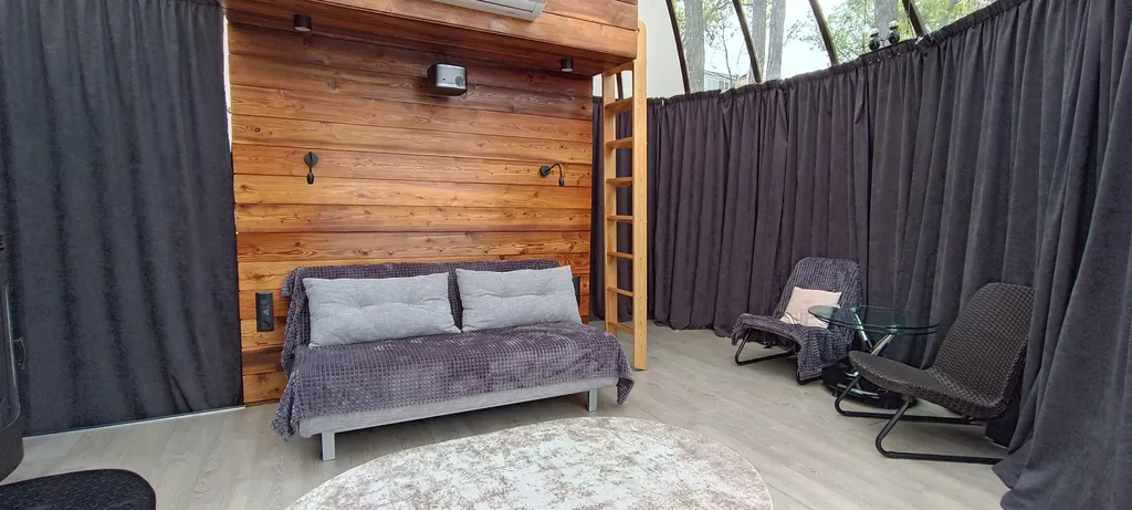 Комфортабельный Глэмпинг в пригороде Владивостока