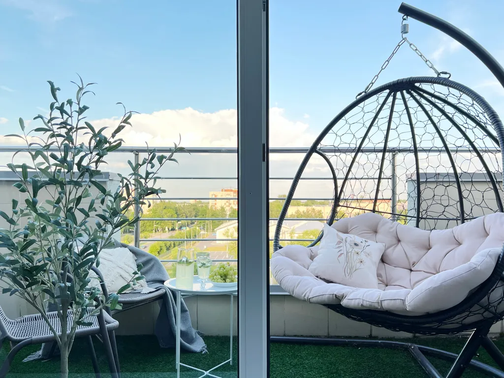 Квартира Комфортабельная квартира на мансарде с видовой террасой — Пушкин