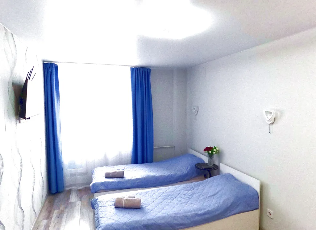 Уютная студия в новом доме с видовым балконом