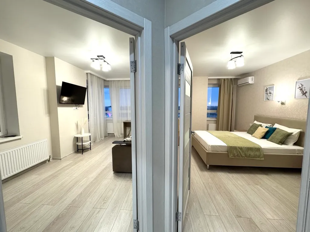 Квартира с шикарным панорамным видом около аквапарка H2O