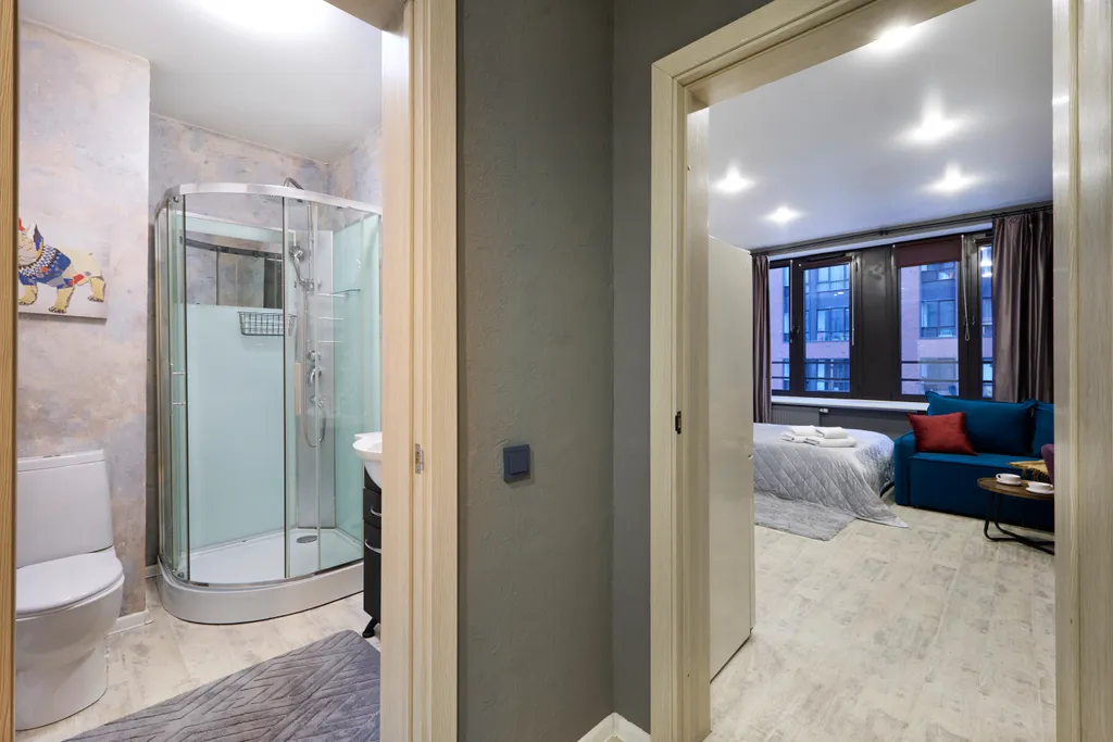 Квартира Квартира Апартамент Emerald Suite в ЖК Савёловский сити — Москва