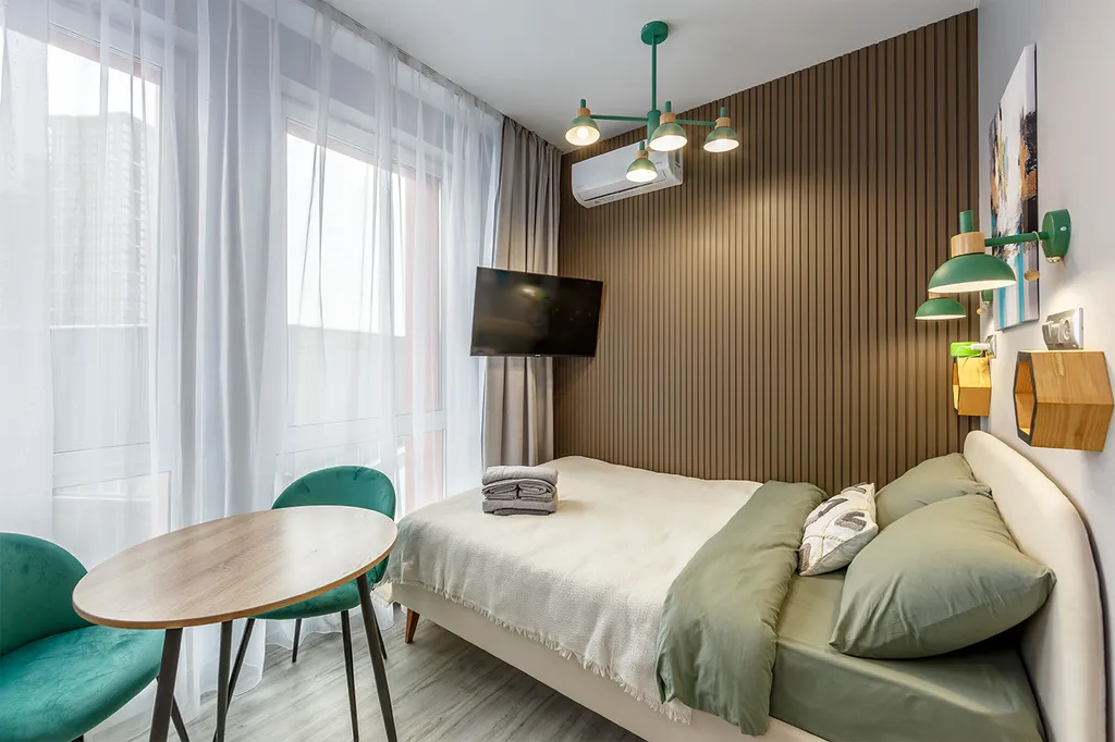 Квартира Квартира Уютная дизайнерская студия — Москва