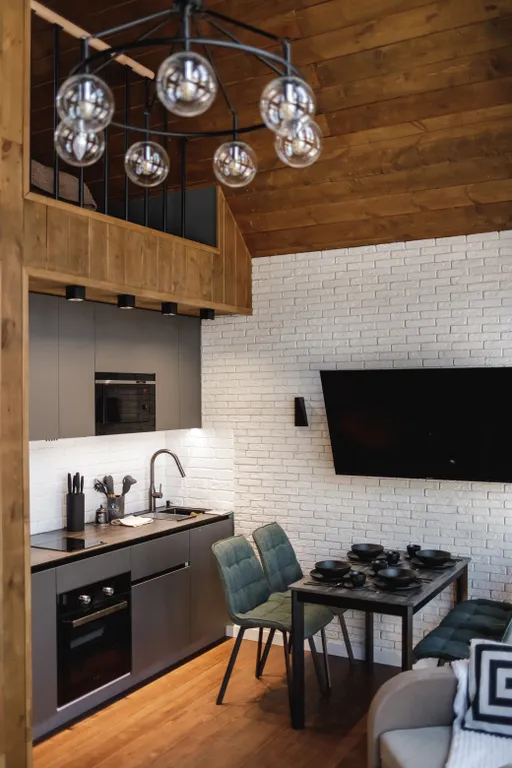 Дом с видом на горы