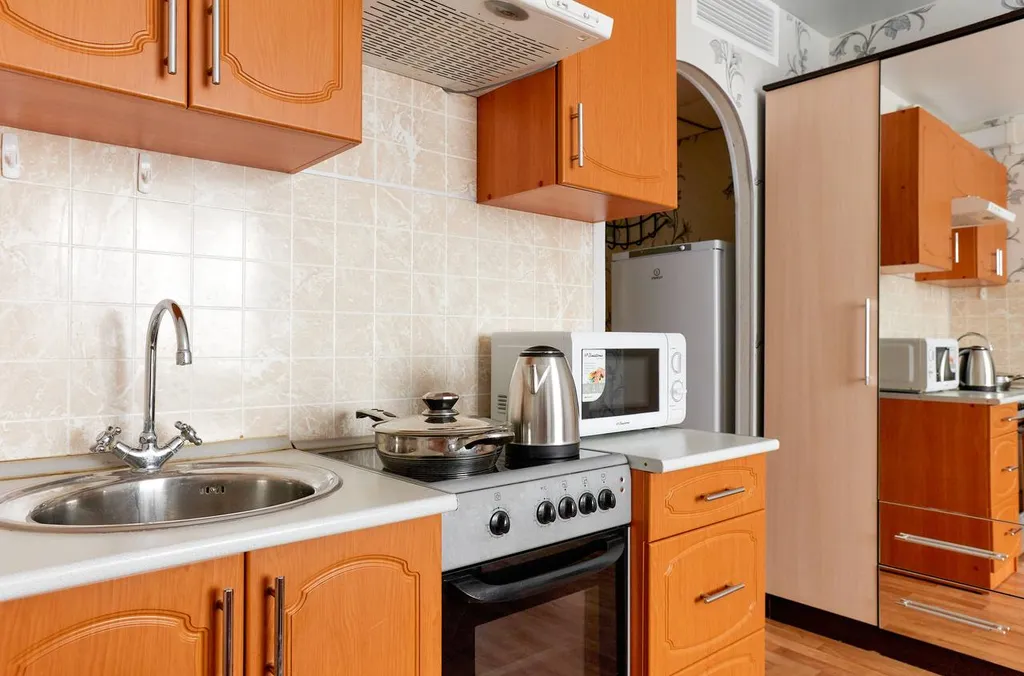 Уютная студия с видом на набережную