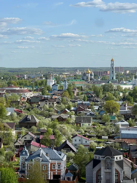 Уютная квартира с видом на Троице-Сергиеву лавру