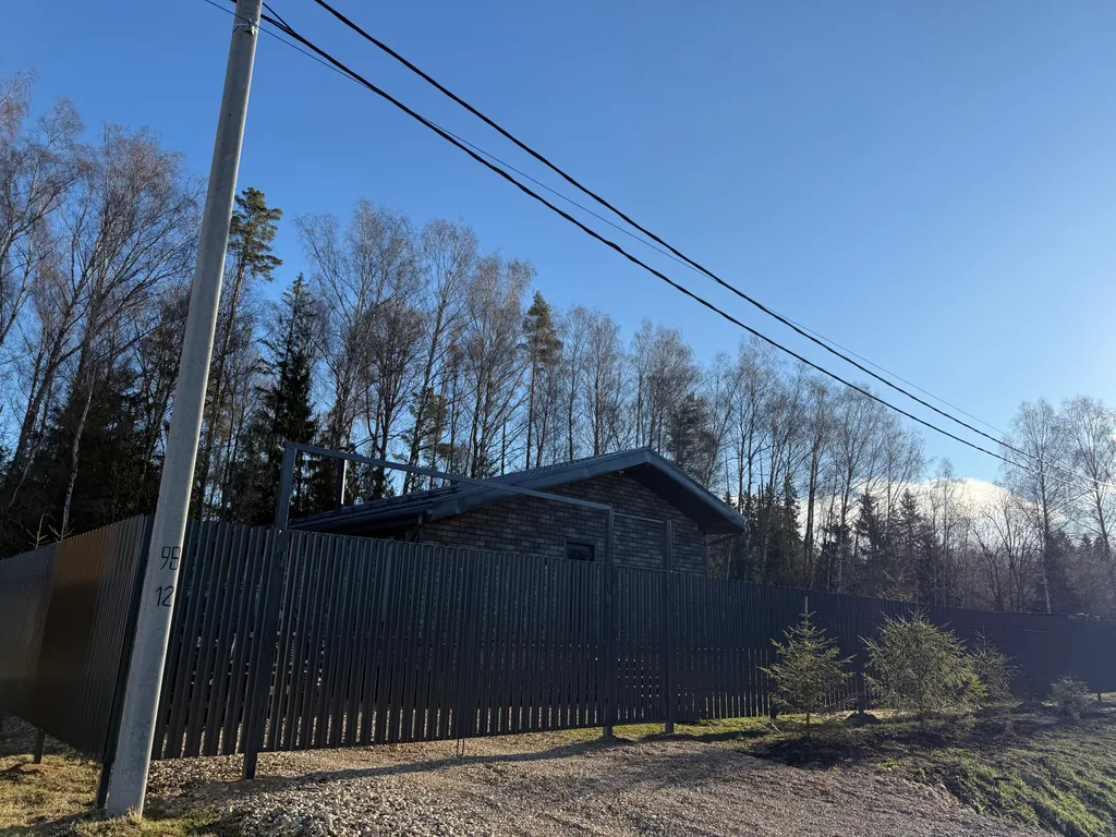 Дом с баней на Рузском водохранилище