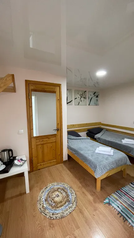 Квартира Квартира Двухместный номер с 1 двуспальной или 2 односпальными кроватями — Геленджик