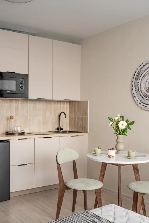 Стильная студия с авторским ремонтом в жк студия парк