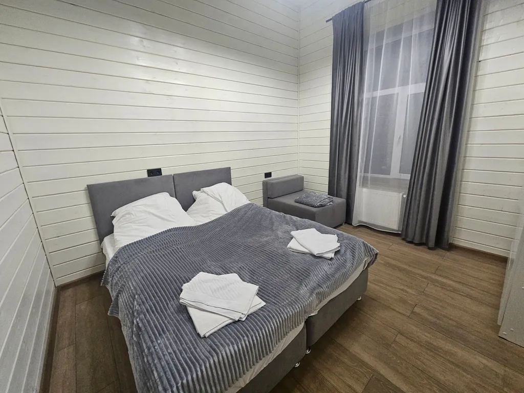 Дом с баней и камином для большой компании