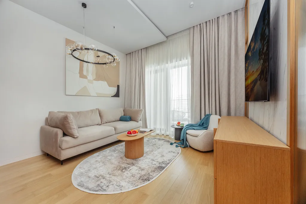 Квартира с 1й спальней - majesty4