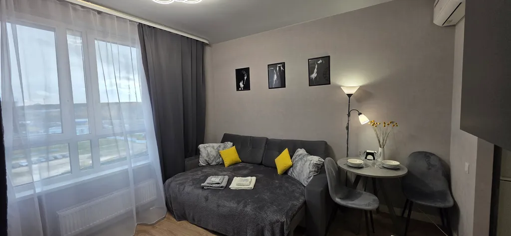 Светлая и уютная студия у Мещерского парка