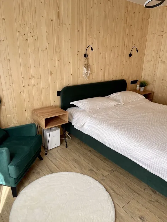 Дом с сауной и горячим чаном