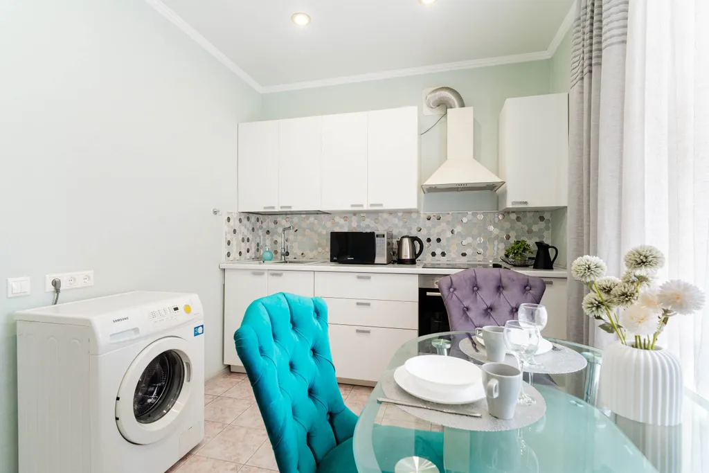 Современная, просторная квартира с кондиционером