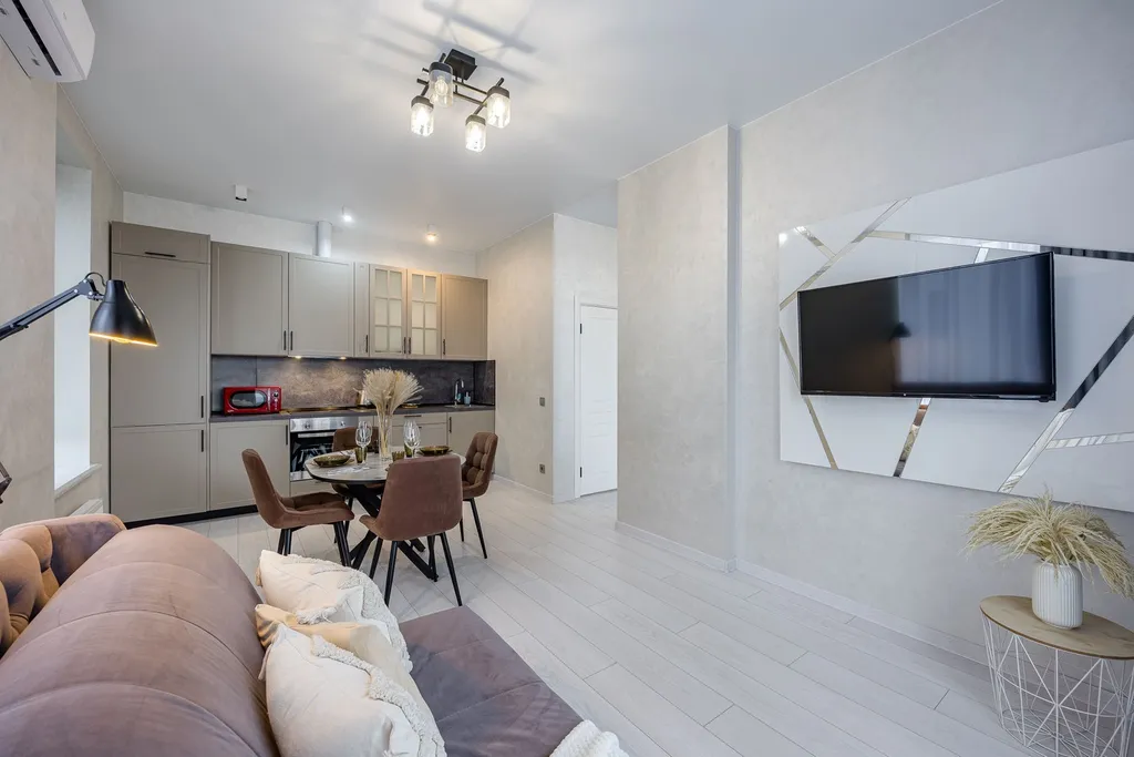 Квартира Просторная квартира с видом на Москва-Сити — Москва