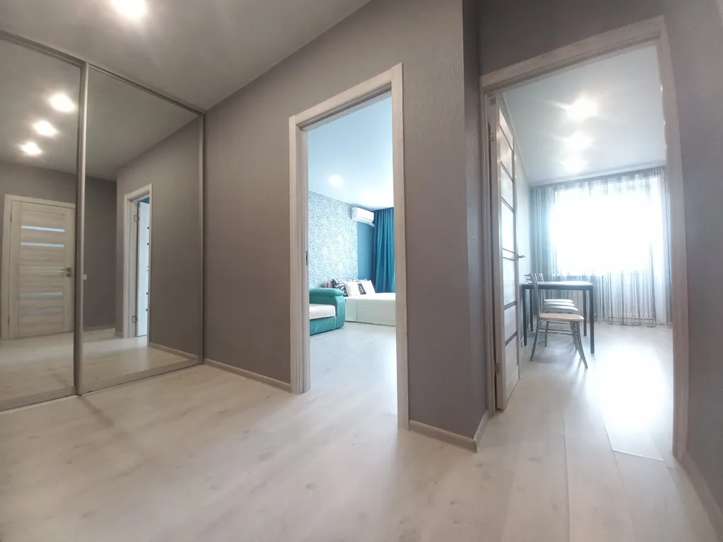 Стильная квартира с красивым видом из окон