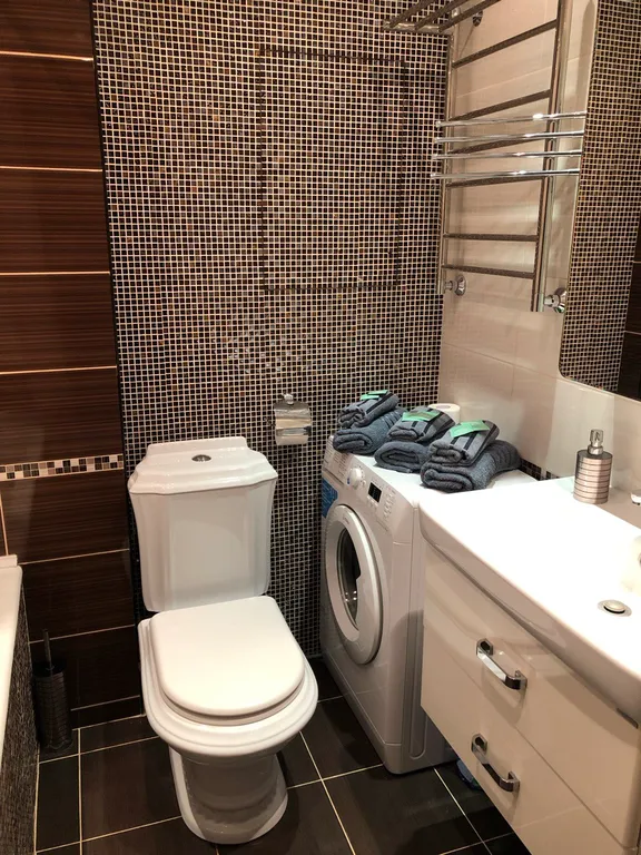 Квартира Шикарная квартира, рядом центр, метро Коломенская Остров Мечты. — Москва