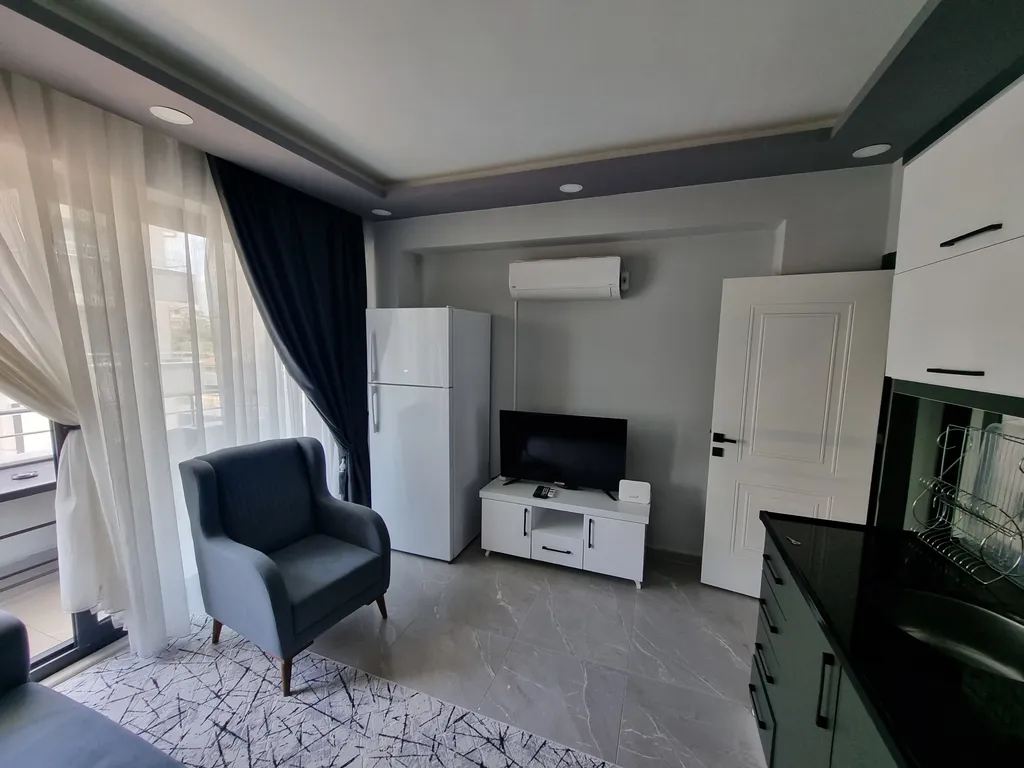 Квартира в Сиде в комплексе с бассейном