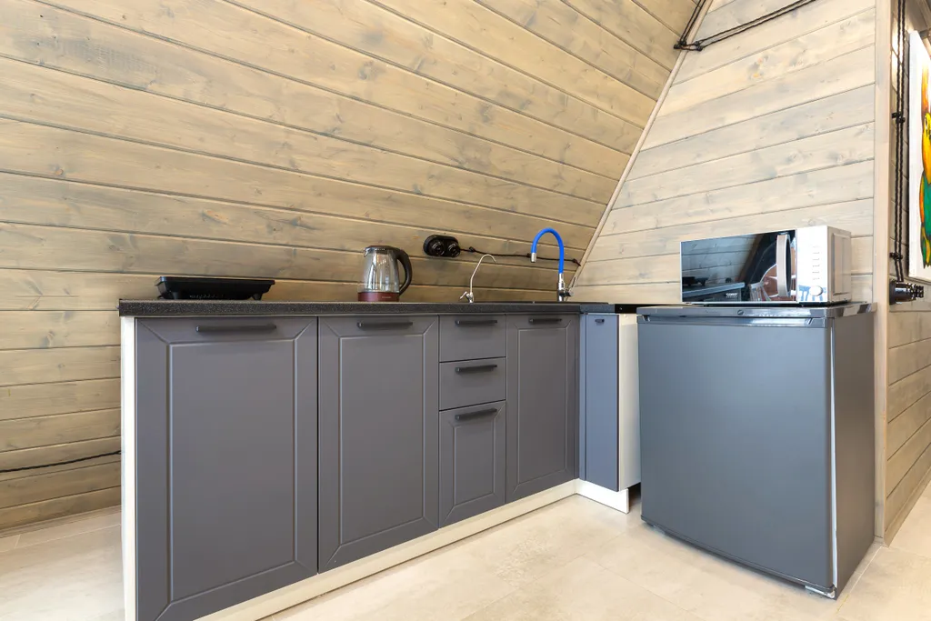 Домик 5 (A-Frame с купелью) 50 м2