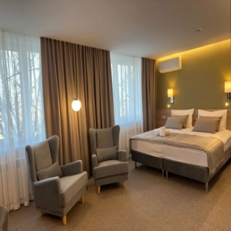 Люкс комфорт с двухспальной кроватью