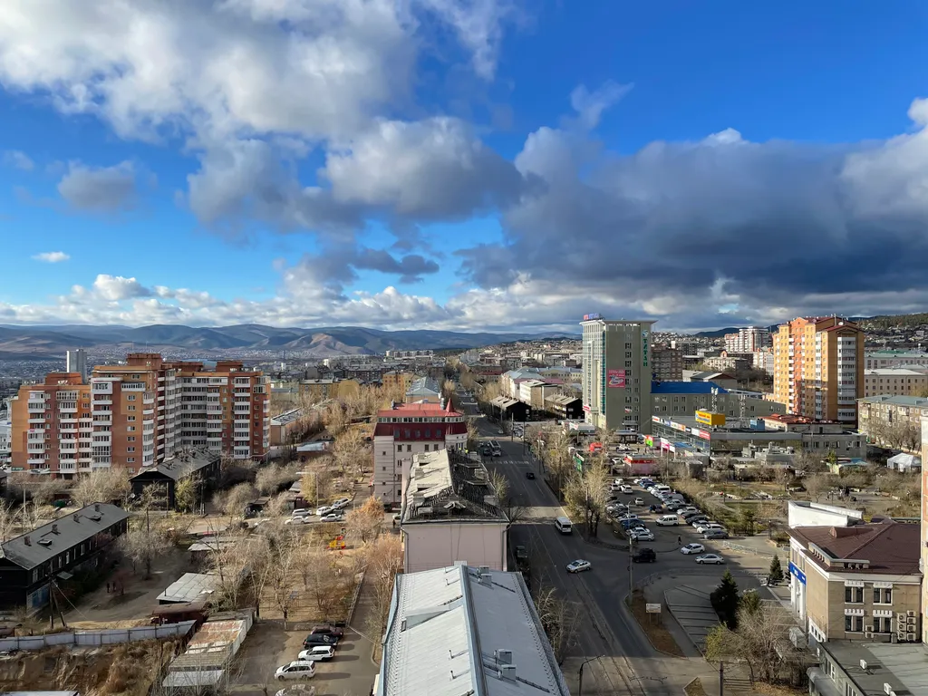 Трехкомнатная квартира с шикарным видом на город