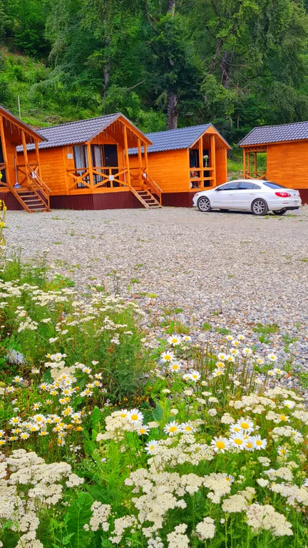 Коттедж "Сказочная долина" Экодомики на склоне горы!!! — Архыз