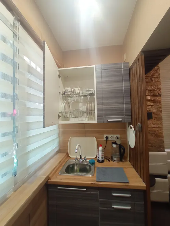 Студия под ключ в центре, 200 м от пляжа Морская Звезда