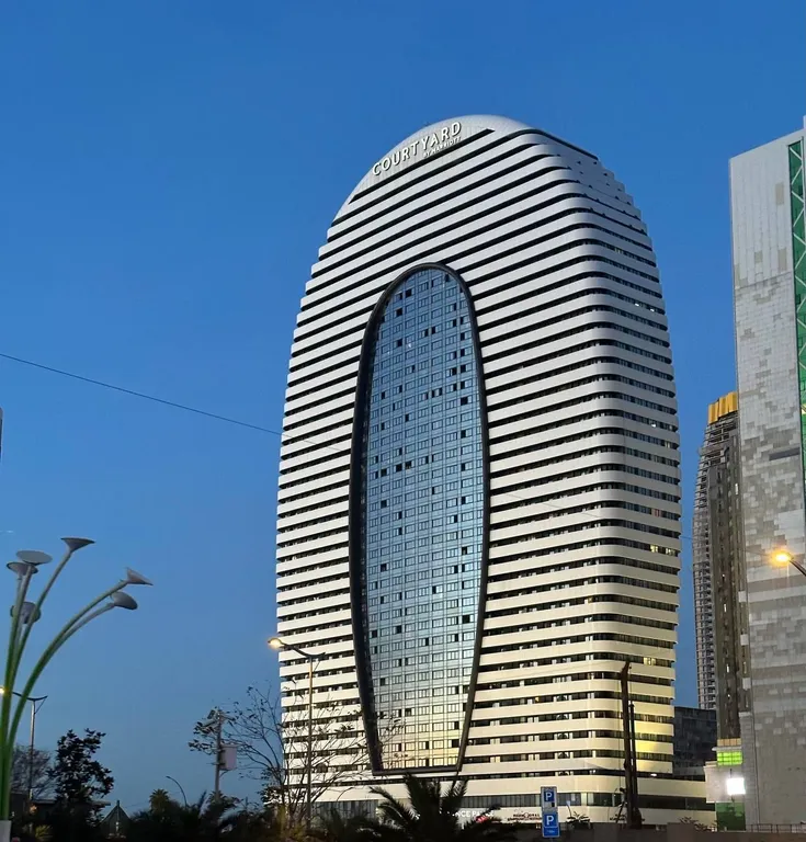 Квартира Квартира Студия делюкс в Marriott с видом на море и закат — Батуми