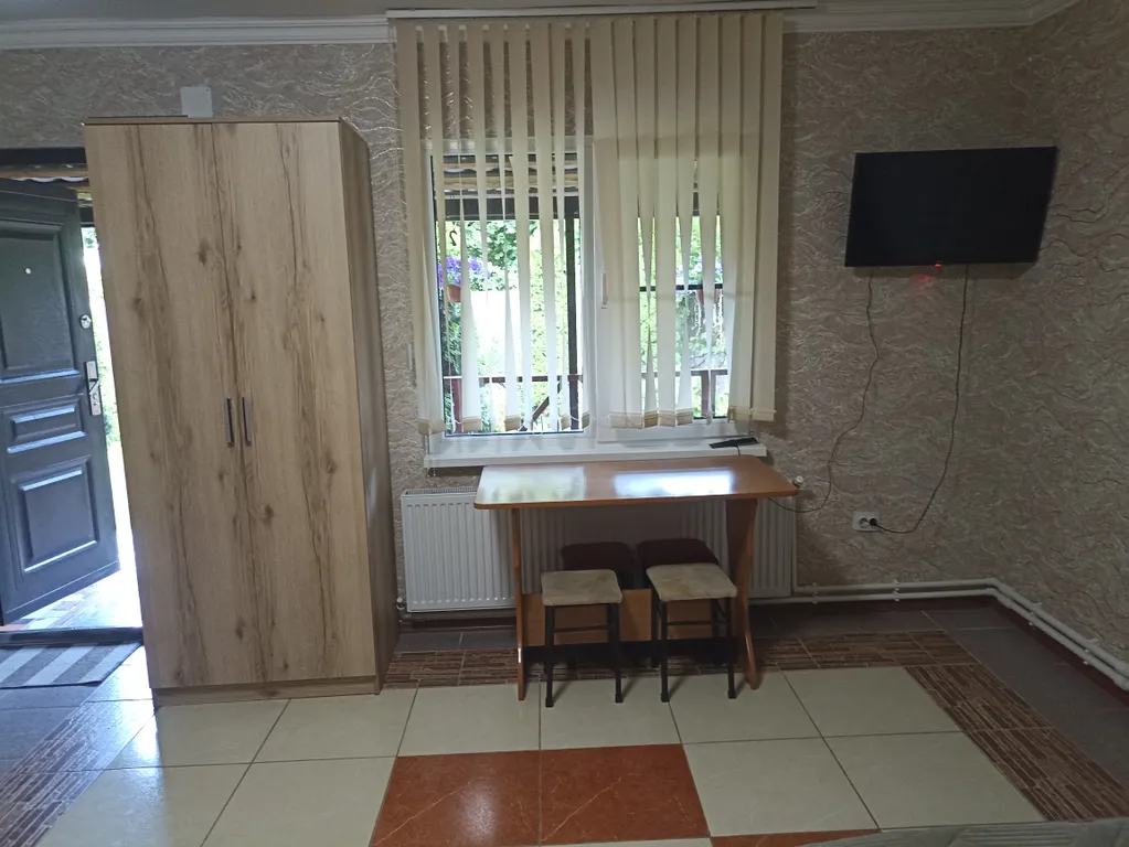 Семейный номер с кухней с выходом на террасу