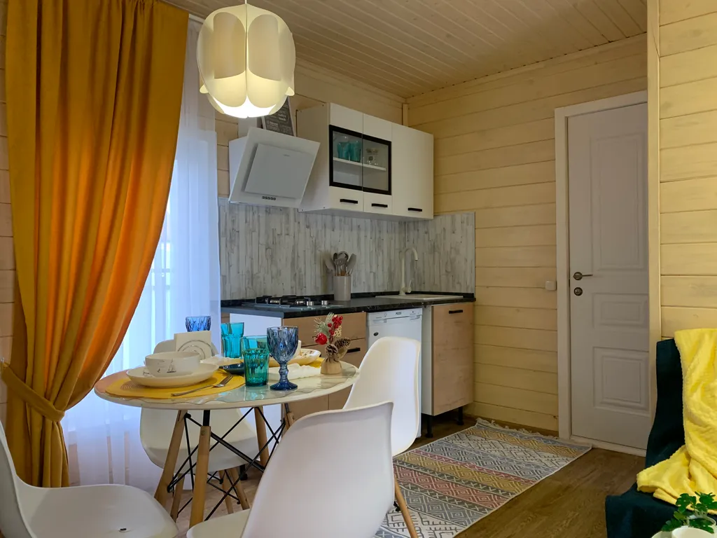 Коттедж Уютный теплый дом с русской баней на дровах — Венюково