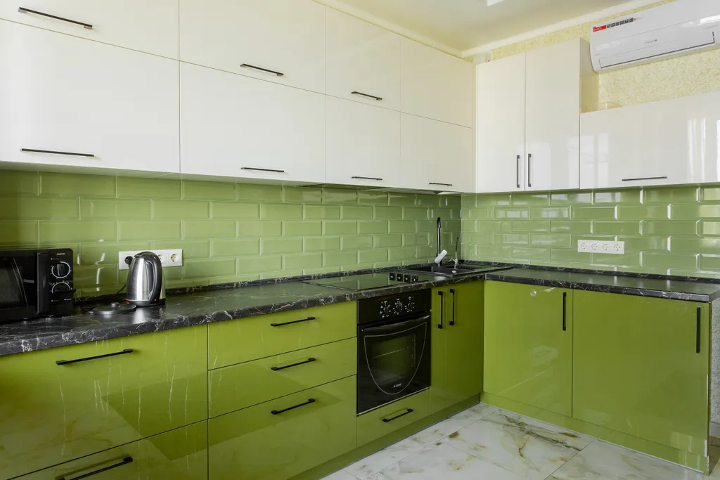 Квартира Квартира Black Square (Черный Квадрат) Современная двушка в элитном районе — Мирное