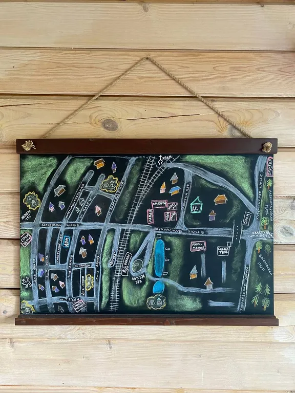 Коттедж Деревянный дом с фонариками вблизи дворцов и парков — Санкт-Петербург