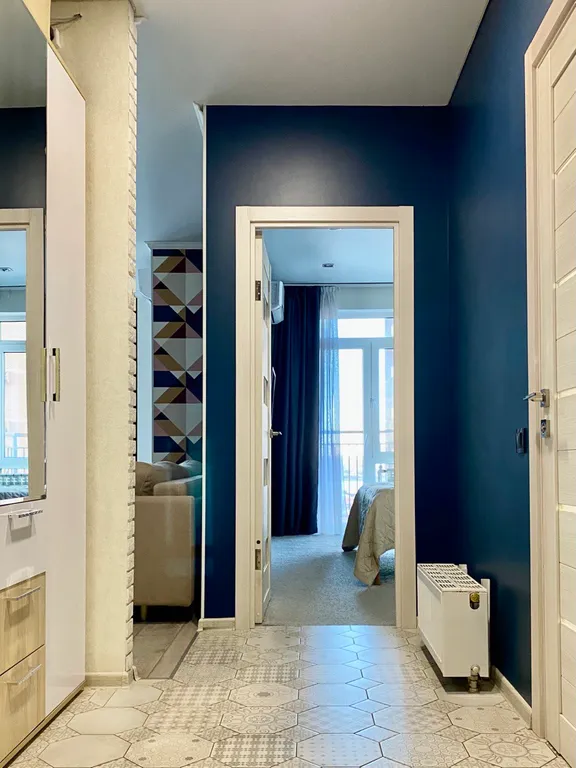 Евро 2-ка с панорамным балконом на р. Волга в элитном ЖК