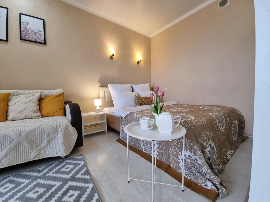 Просторная студия со всеми удобствами