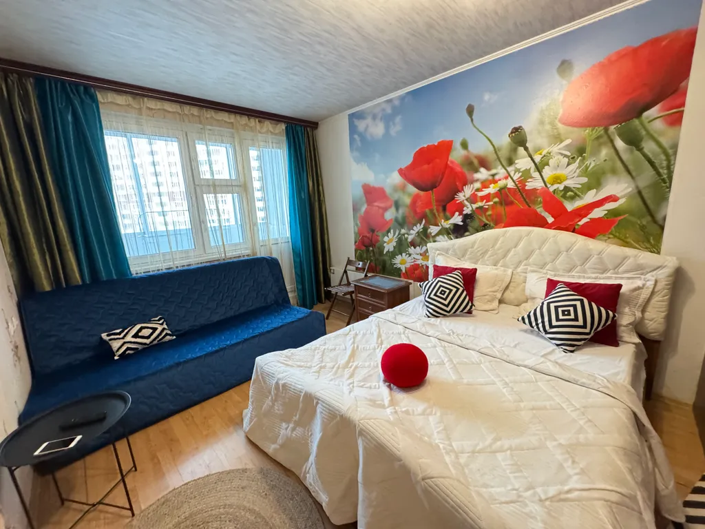 2-х комнатная квартира размещение до 8 гостей 10 минут от метро