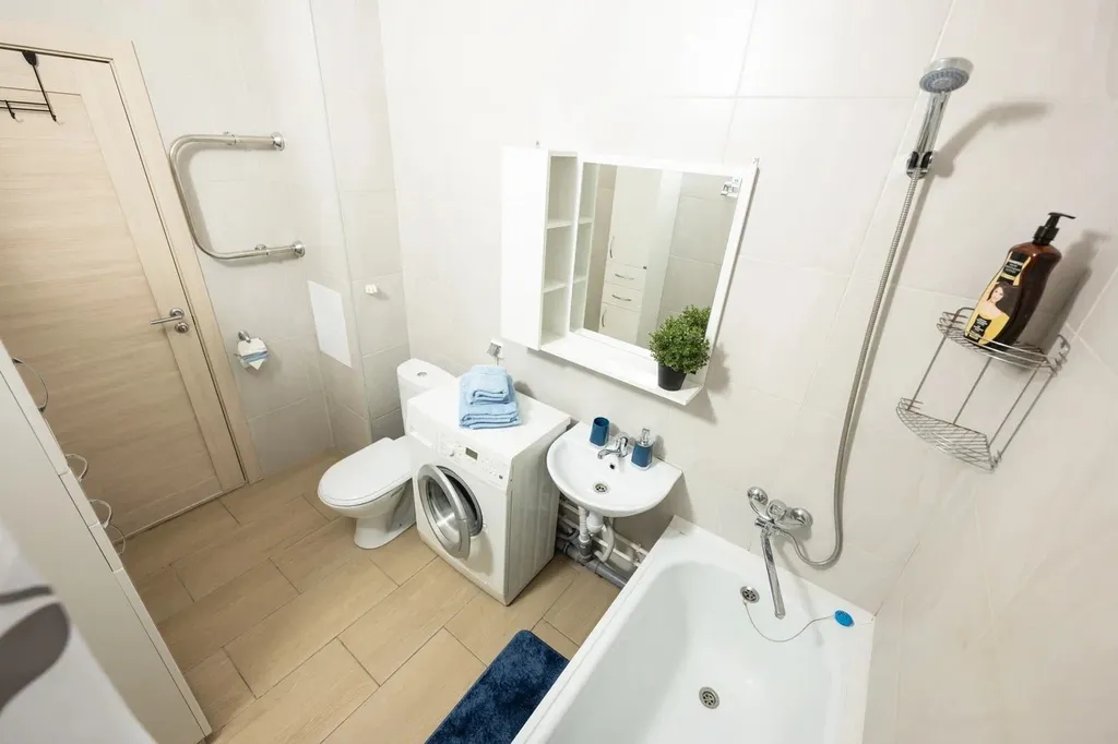 Яркие и современные однокомнатные апартаменты