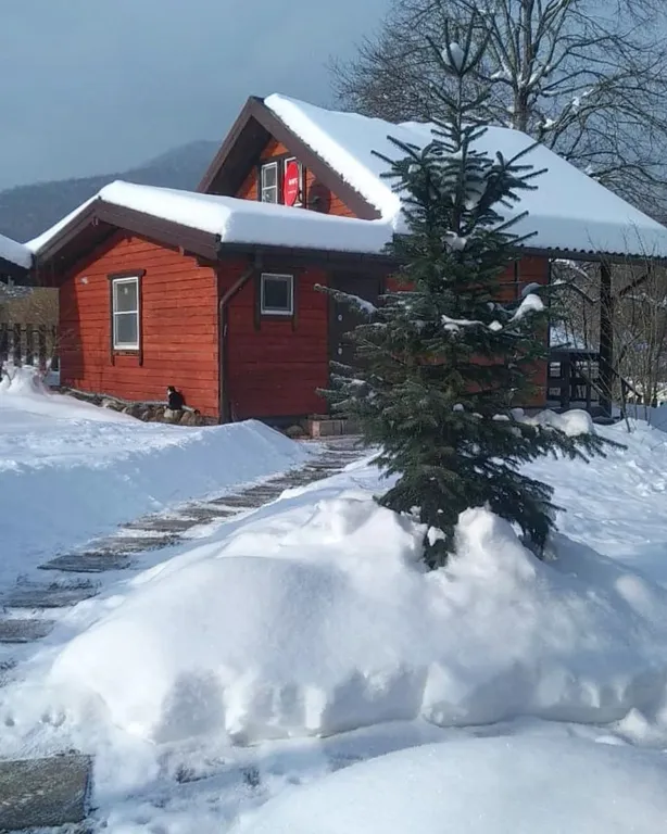 Пряничный домик в горах Адыгеи