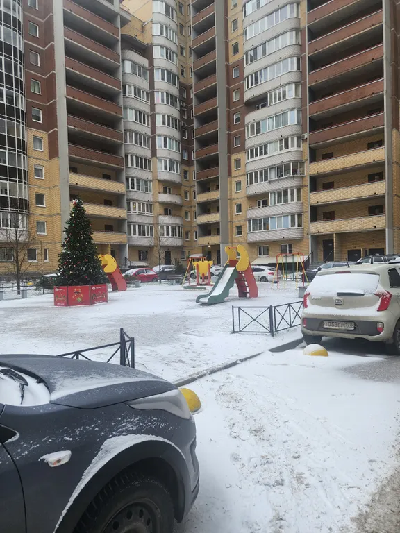 Квартира Квартира Уютная студия с красивым видом из окна — Санкт-Петербург