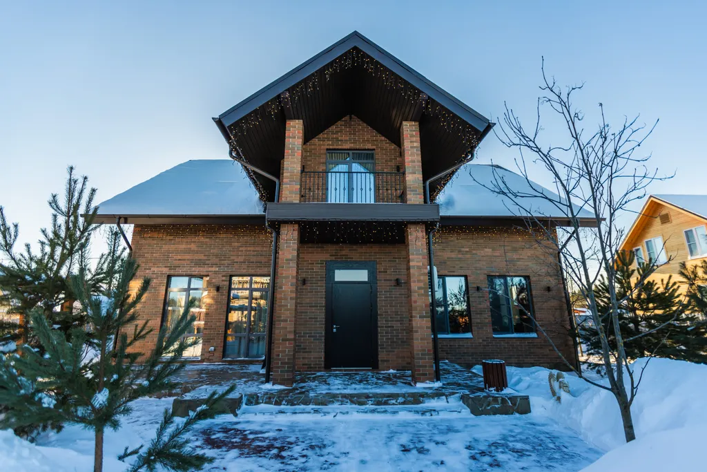 Просторный светлый дом с баней и фурако