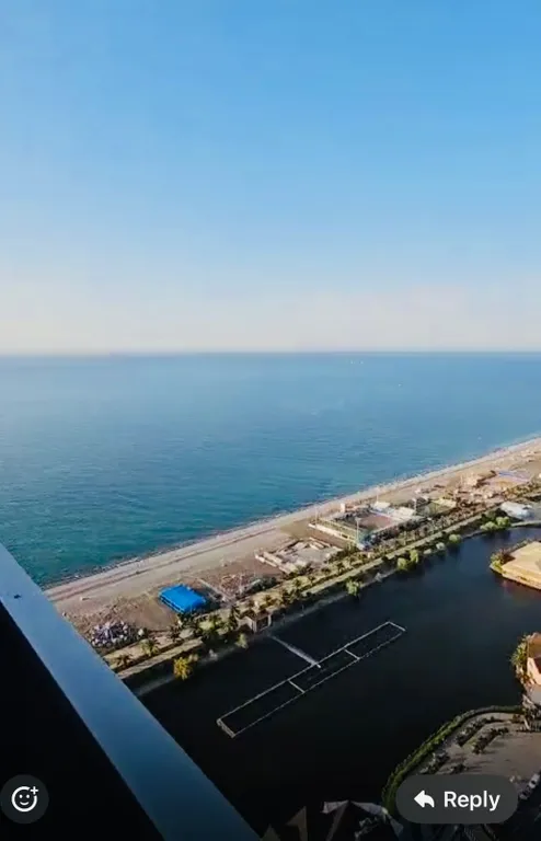 Квартира Шик Вид на море на первой линии с высоты Орби Сити — аренда посуточно в Батуми